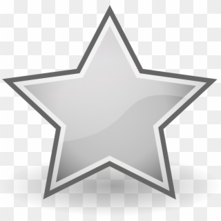 Gray Star Png - Yellow Stars Clipart Png, Transparent Png