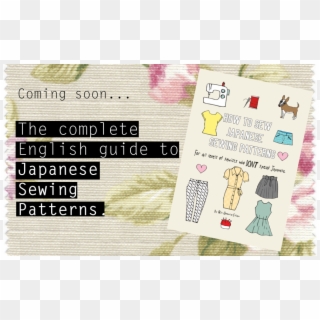 How To Sew Japanese Sewing Patterns In English - Paper, HD Png Download