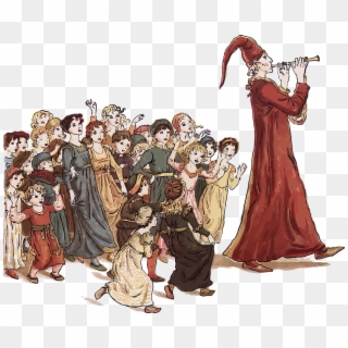 Fiction, Germany, Honesty, Myth, Pied Piper, Plague - Pied Piper Of Hamelin, HD Png Download