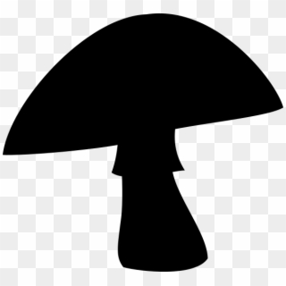 Black And White Mushroom Clipart, HD Png Download
