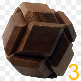 Insoma Wooden Burr Puzzle - Hardwood, HD Png Download