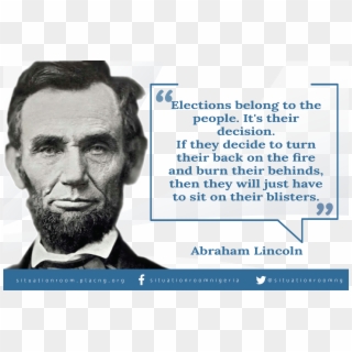 Situation Roomverified Account - Abraham Lincoln, HD Png Download