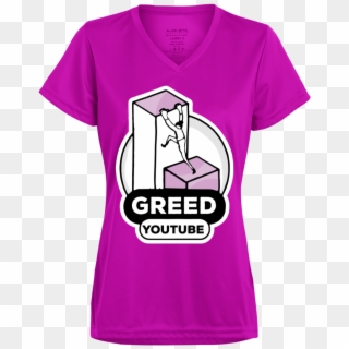 Load Image Into Gallery Viewer, Greed Ladies& - Active Shirt, HD Png Download