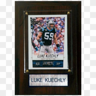 Luke Kuechly 4 X 6 Player Plaque - Picture Frame, HD Png Download
