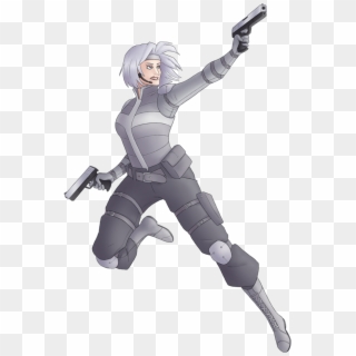 Silver Sable By Green-mamba - Silver Sable Marvel Png, Transparent Png