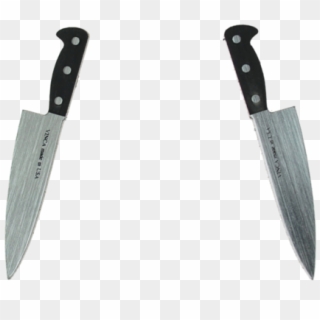 1in Tiny Knives - Chef's Knife Earrings, HD Png Download