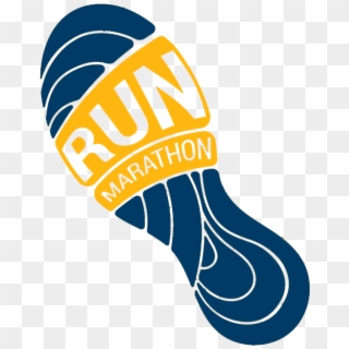 Run Icon Running Symbol Marathon Poster And Logo Vector, HD Png Download