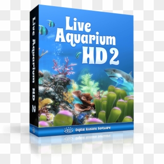 Live Aquarium Hd - Book Cover, HD Png Download