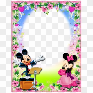 Mickey Love, Mickey Minnie Mouse, Disney Frames, Disney - Mickey And Minnie Mouse Frames, HD Png Download