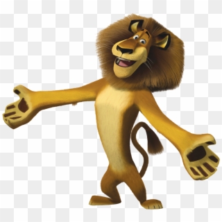 Personajes De Madagascar Png - Alex The Lion Png, Transparent Png
