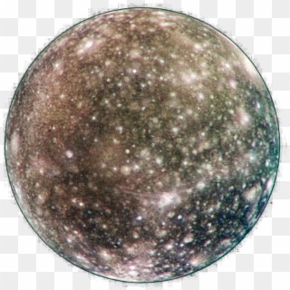 2019 03 09 - Jupiter Moon Callisto Png, Transparent Png