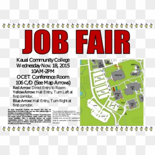 Job Fair Kauai - Poster, HD Png Download