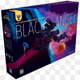 1 Black Angel - Graphic Design, HD Png Download