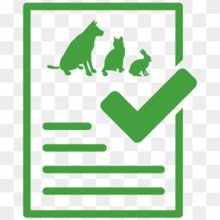 Tay Valley Vets Register Pets Icon In Green - Sign, HD Png Download