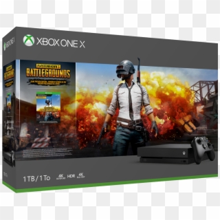 The Xbox One X Playerunknown's Battlegrounds Bundle - Xbox One X Pubg Bundle, HD Png Download