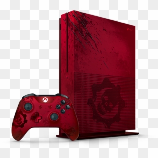A Special Edition Gears Of War Xbox One Console - Video Game Console, HD Png Download
