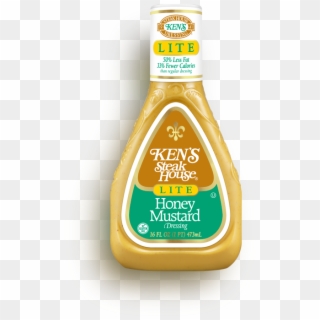 Honey Mustard Png - Ken's Light Honey Mustard Dressing, Transparent Png
