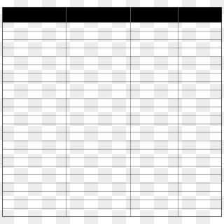 This Free Icons Png Design Of Spreadsheet Template - Parallel, Transparent Png