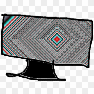 Thousands Is How A Computer While Was Trying To Code - Computer Monitor, HD Png Download
