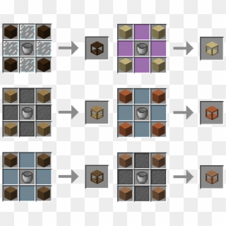 Some Upgrade Recipes - Craft A Backpack In Minecraft, HD Png Download