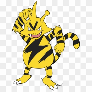 Electabuzz - Cartoon, HD Png Download