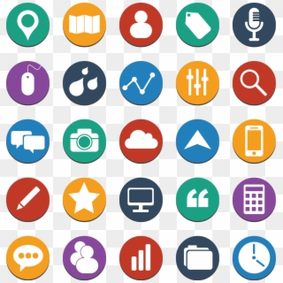 Flat Shadow Icons Powerpoint - Transparent Icons For Powerpoint, HD Png Download