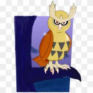 Shiny Noctowl - Cartoon, HD Png Download