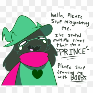 1 Reply 0 Retweets 6 Likes - Ralsei Boy Or Girl, HD Png Download