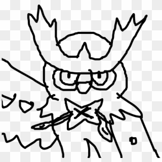 Noctowl - Line Art, HD Png Download