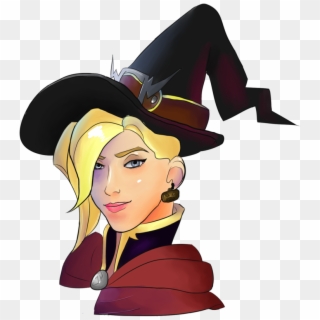 Witch Bust By - Dark Mercy Drawing, HD Png Download