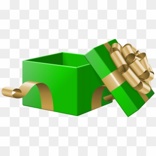 View Full Size - Open Gift Box Png, Transparent Png
