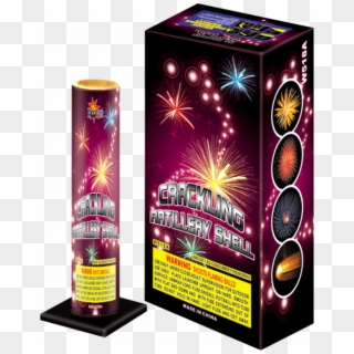 Crackling Artillery Shell - Fireworks Box, HD Png Download