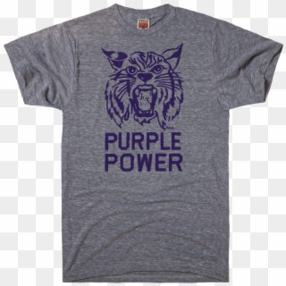 Homage Kansas State University Purple Power T-shirt, HD Png Download