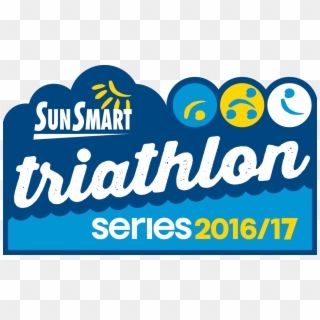 2016 Sunsmart Triathlon Series Logo - Graphic Design, HD Png Download