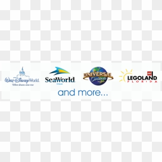 Pgp Welcome Theme Park Logos - Orlando Theme Parks Logos, HD Png Download