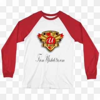 Fromupstate2u Mens Ls Baseball Standard Logo Tee - Baseball T Shirt Mockup Free, HD Png Download