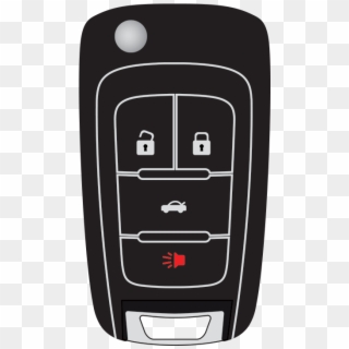 General Motors Chevrolet Logo 4 Button Fob - Feature Phone, HD Png Download