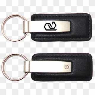 Leather Fob Branded - Keychain, HD Png Download