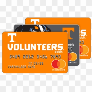 Tennessee Fancard Prepaid Mastercard Group Of Cards - Graphic Design, HD Png Download