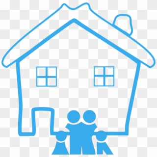 House Family Clip Art, HD Png Download