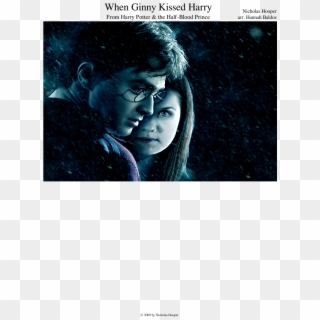 When Ginny Kissed Harry Sheet Music Composed By Nicholas - Harry Potter And Ginny Weasley, HD Png Download