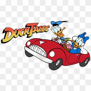 Donald Duck Car Png, Transparent Png