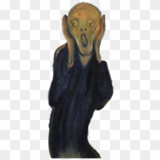 #the Scream #munch - Figurine, HD Png Download