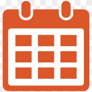 The Sows Will Be Moved To The Farrowing Barn, Where - Calendar Icon Orange Png, Transparent Png