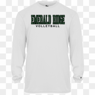 Er Volleyball 2018 Long Sleeve Polyester Traditional - Long-sleeved T-shirt, HD Png Download
