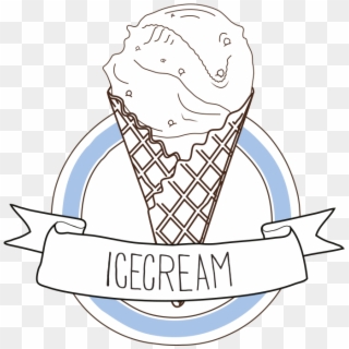 Ice Cream - Illustration, HD Png Download