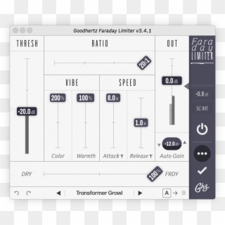 Peak Limiter W/ A Powerful Magnetic Field , Png Download - Goodhertz, Transparent Png