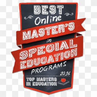 Best Online Master's In Special Education Programs - Carmine, HD Png Download