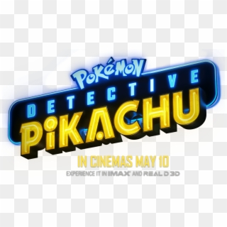 Pokémon Detective Pikachu - Neon Sign, HD Png Download