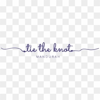 Tie The Knot Mandurah - Calligraphy, HD Png Download